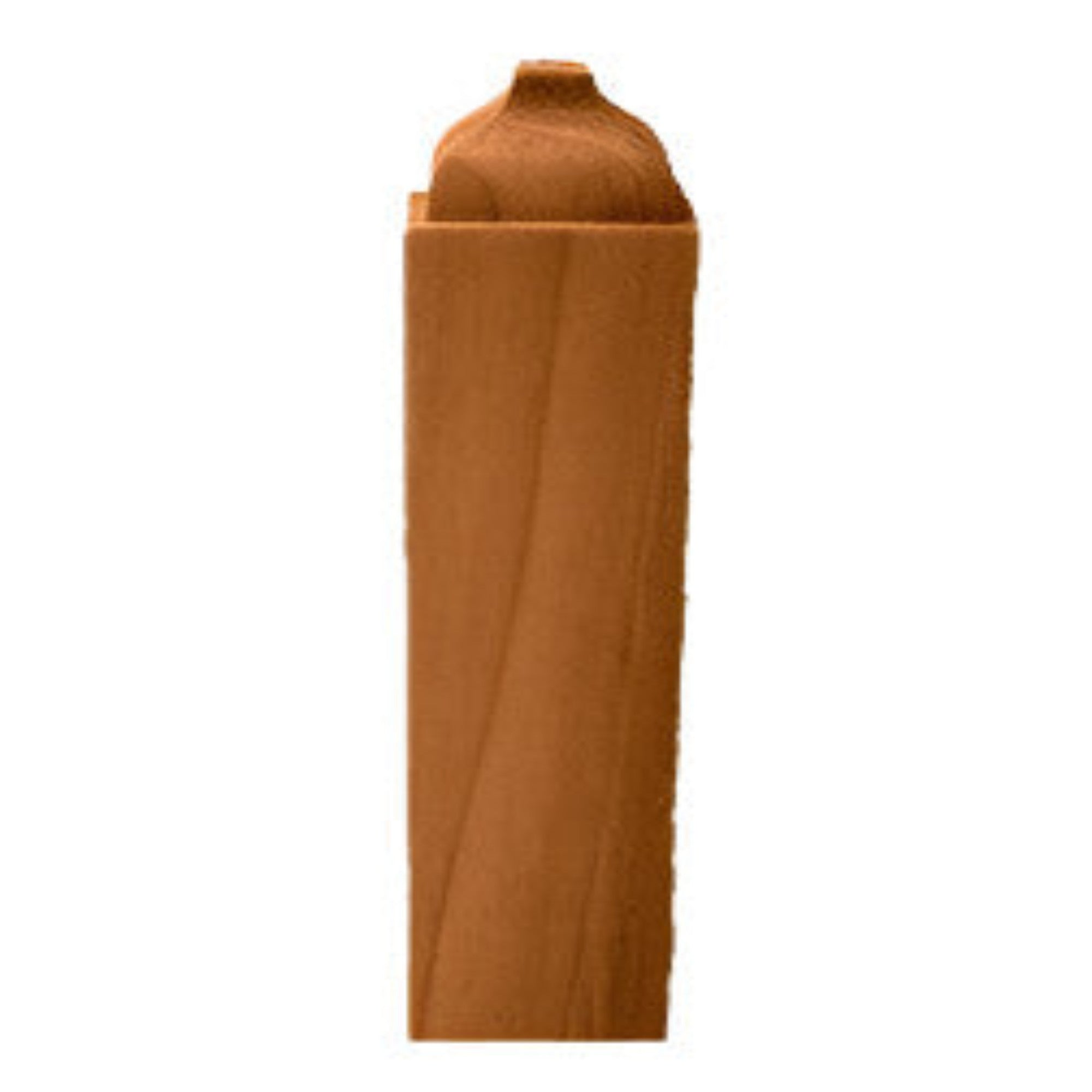 EWBB62 Baseboard Middle Block 7/8" x 1-3/8" x 6-1/2" Tall Unfinished