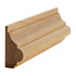 EWBC29 Colonial 1-1/2" Tall x 3/4" Base Cap Moulding. Unfinished