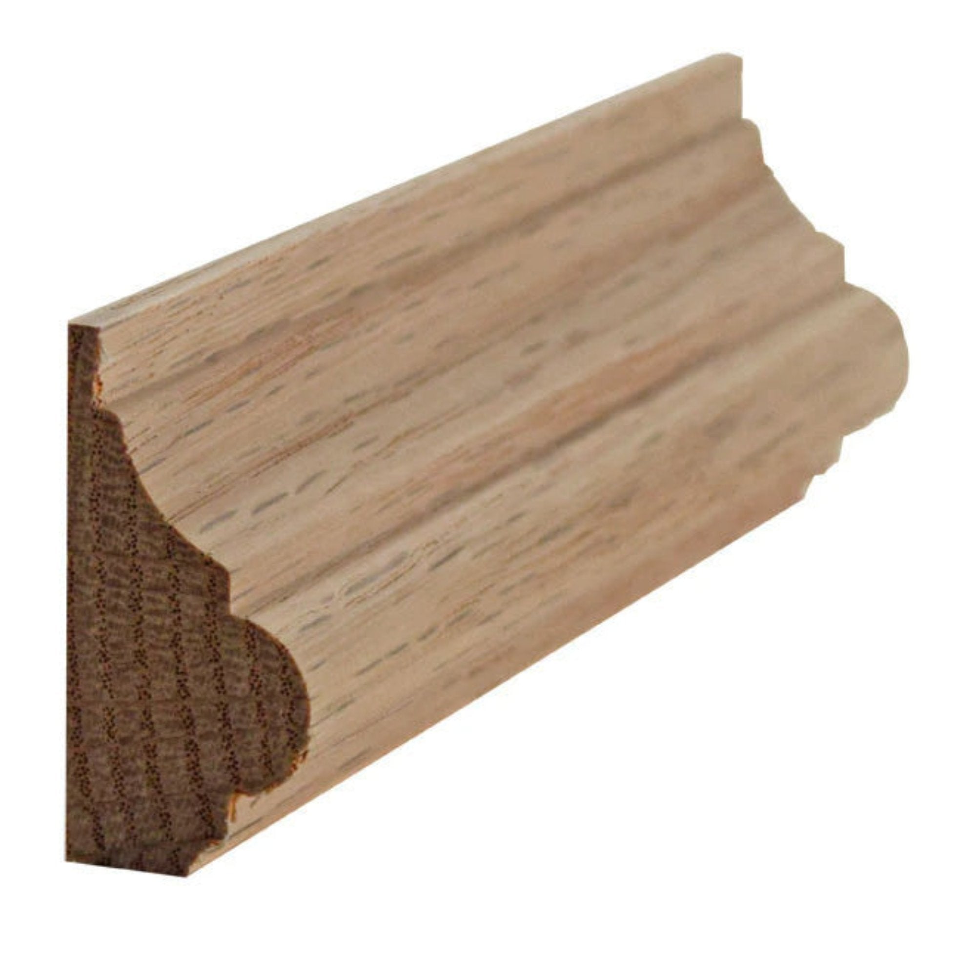 EWBC29 Colonial 1-1/2" Tall x 3/4" Base Cap Moulding. Unfinished