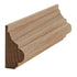 EWBC29 Colonial 1-1/2" Tall x 3/4" Base Cap Moulding. Unfinished