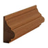 EWBC29 Colonial 1-1/2" Tall x 3/4" Base Cap Moulding. Unfinished