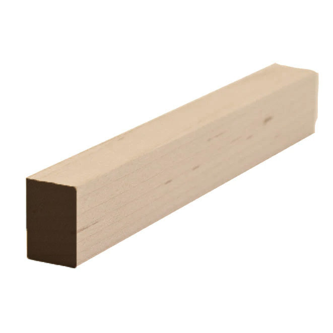 EWBS20 Baseboard Shoe 3/4" Tall x 1/2" Square. Unfinished