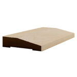 EWCA41 Contemporary 2-1/2" wide x 3/4" Beveled Casing. Unfinished Trim