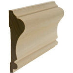 EWCH11 Colonial Chair Rail 2-3/4" Tall x 3/4" Trim Moulding. Unfinished