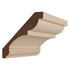 EWCR21 Crown 3/4" x 4-5/8" Unfinished 3-1/4" High x 3-1/4" Deep