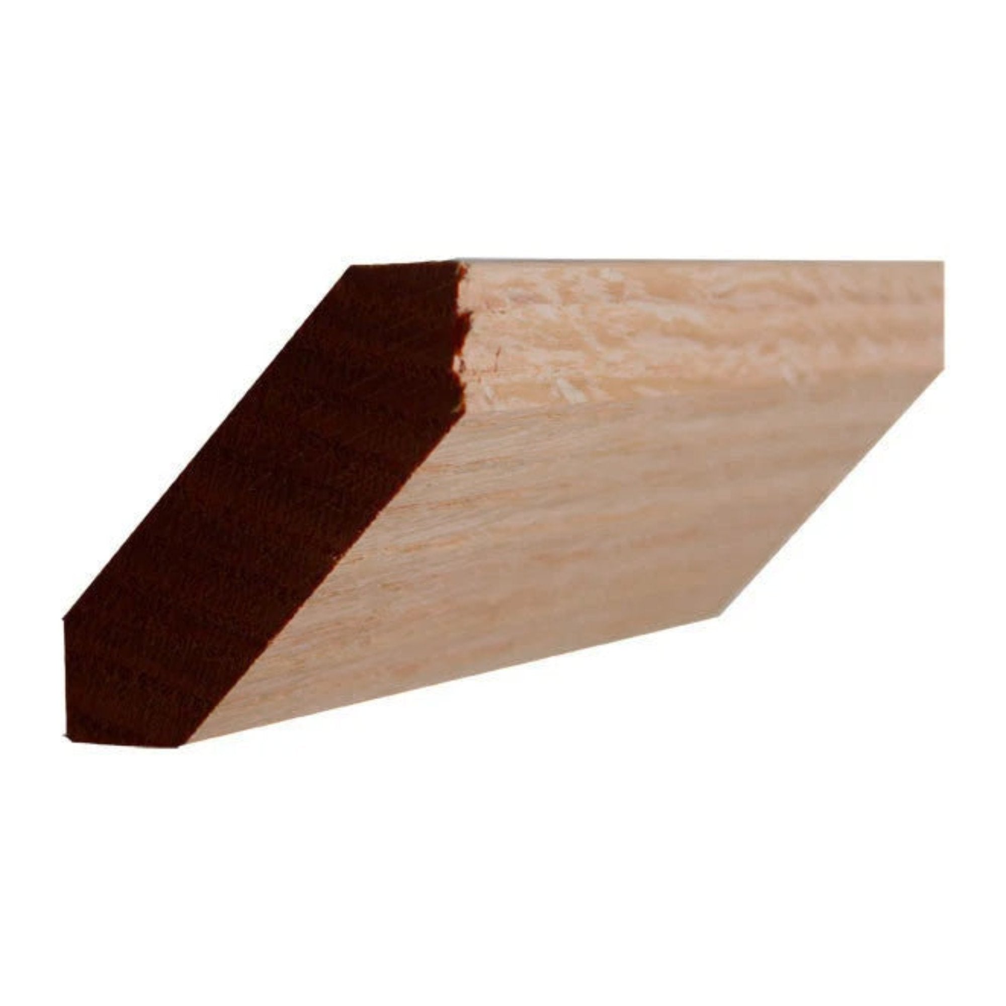 EWCR37 Crown 3/4" x 2-3/4" Unfinished 1-7/8" High x 1-7/8" Deep
