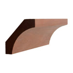 EWCR39 Cove Crown 3/4" x 2-5/8" Unfinished 1-7/8" High x 1-3/4" Deep