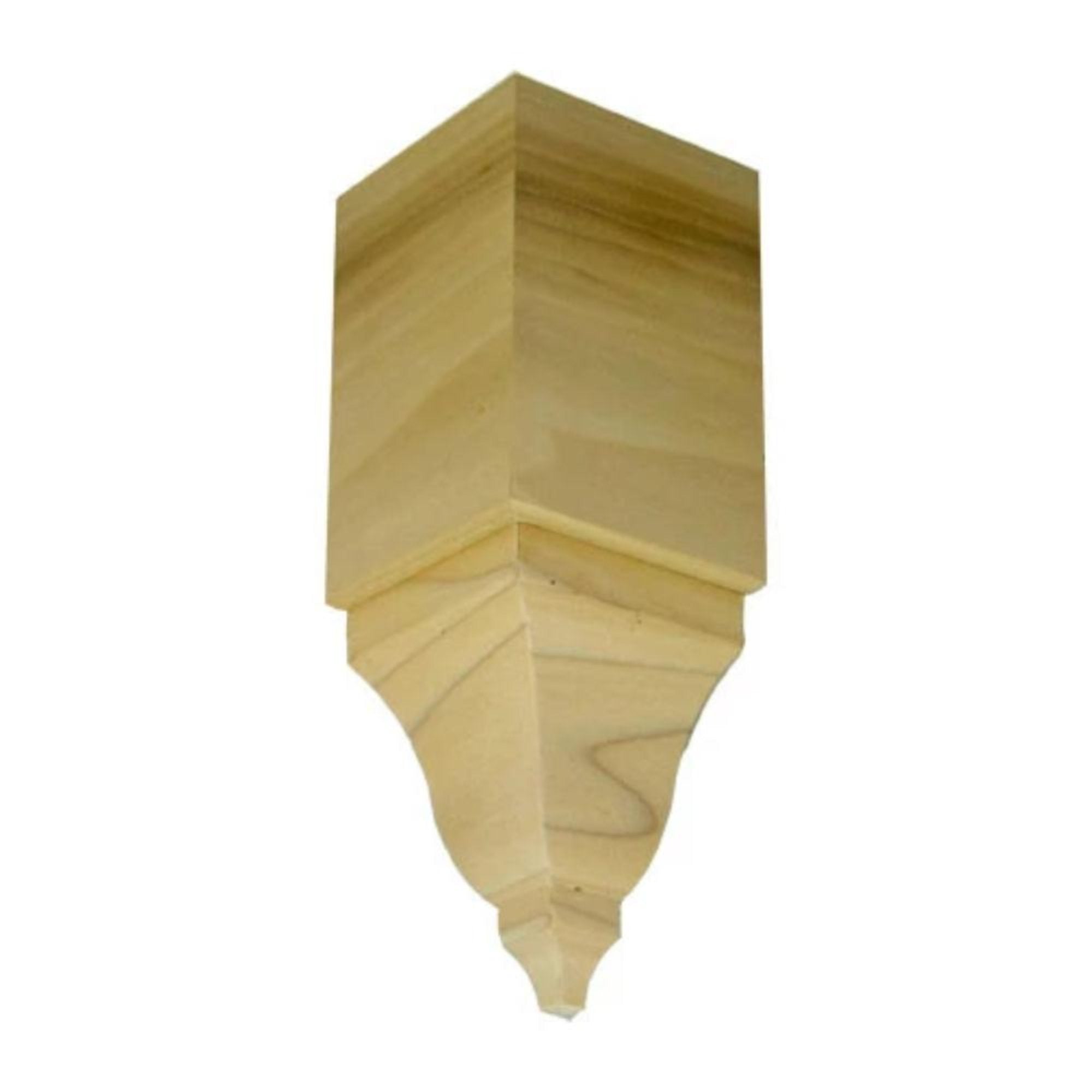 EWCR61 Crown Inside Corner Block 3-1/2 Tall x 2-3/8 deep. Unfinished