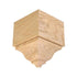 EWCR63 Crown Outside Corner Block 3-1/2 Tall x 2-3/8 Face Unfinished