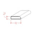 EWCS11 Kitchen Cabinet Scribe 1-1/4" Wide x 5/16" Trim. Unfinished