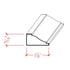 EWPM12 Colonial Panel Molding 1-1/8" wide x 9/16" Trim. Unfinished