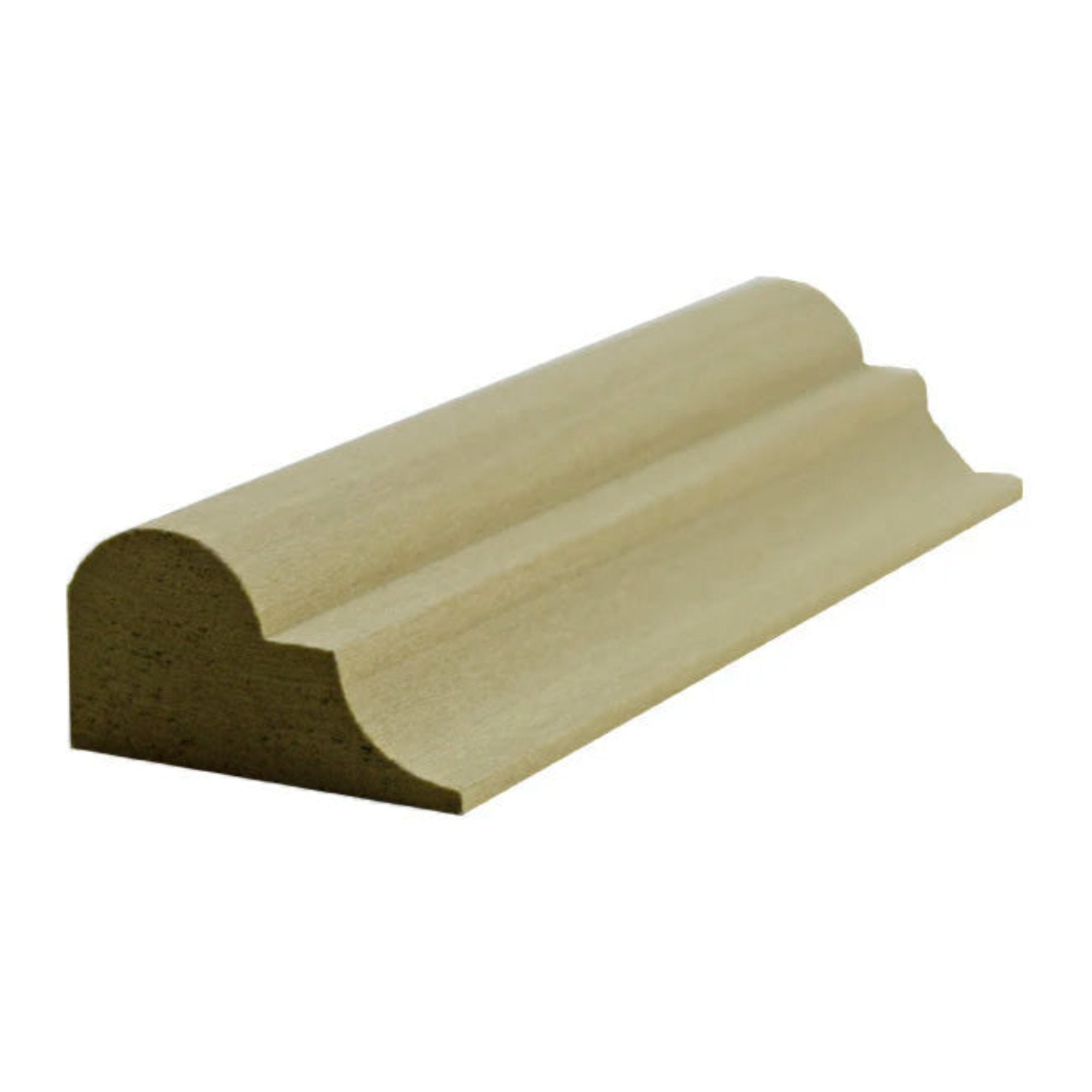 EWPM26 Nose and Cove Panel Molding 1-7/16" wide x 3/4" Trim. Unfinished