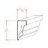 EWSC11 Solid Crown 1-3/4" High x 13/16" Deep Moulding. Unfinished