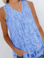 Contrasting Trim Tank Top