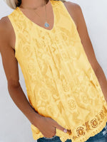Contrasting Trim Tank Top
