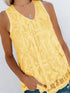 Contrasting Trim Tank Top
