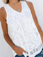 Contrasting Trim Tank Top