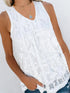 Contrasting Trim Tank Top