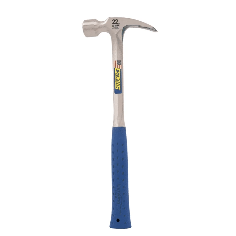 Martillo de carpintero Estwing E3-22SM - Fresado Estwing 22 oz