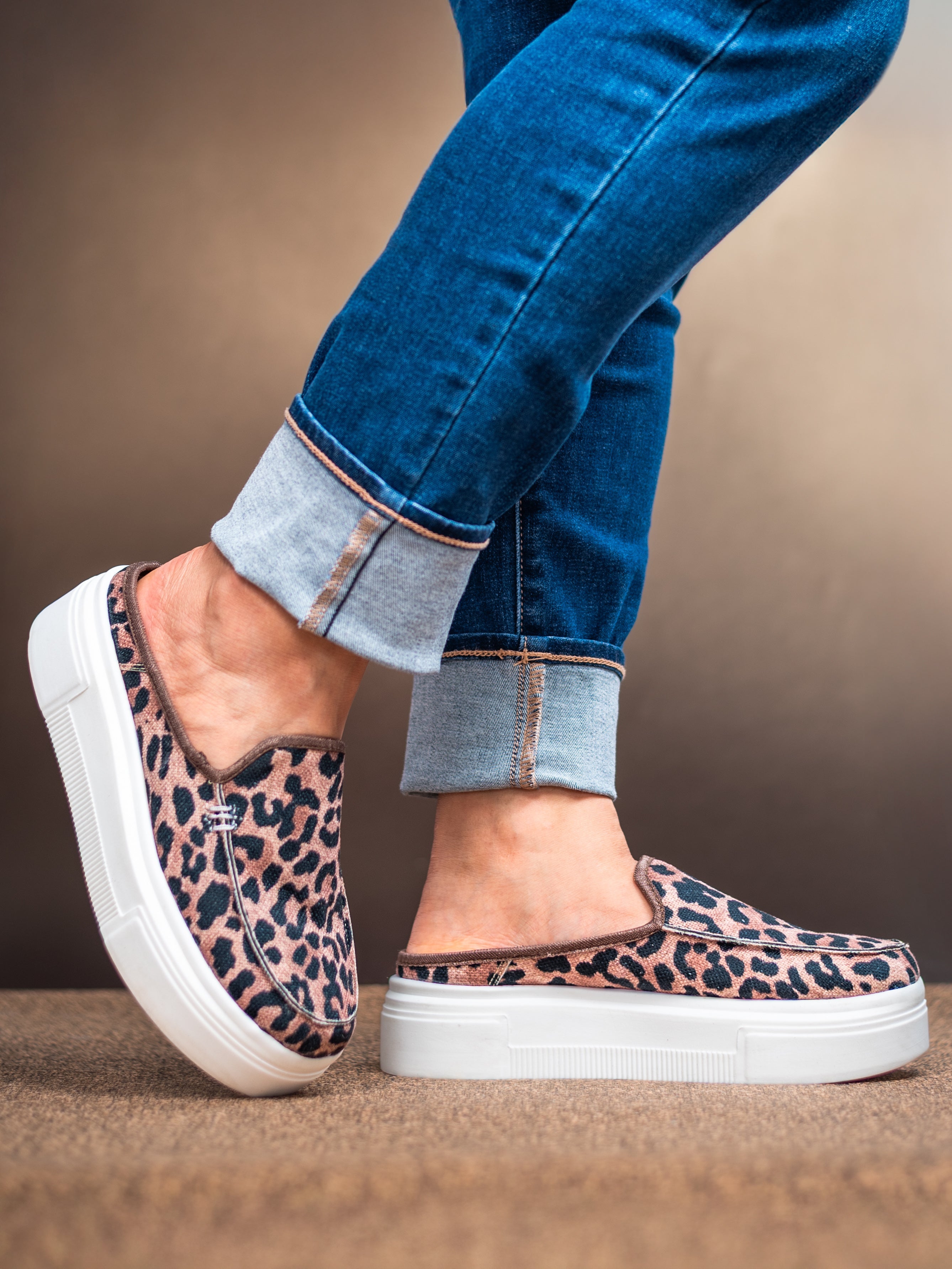 EMILY Leopard Bold Kicks Women Sneaker