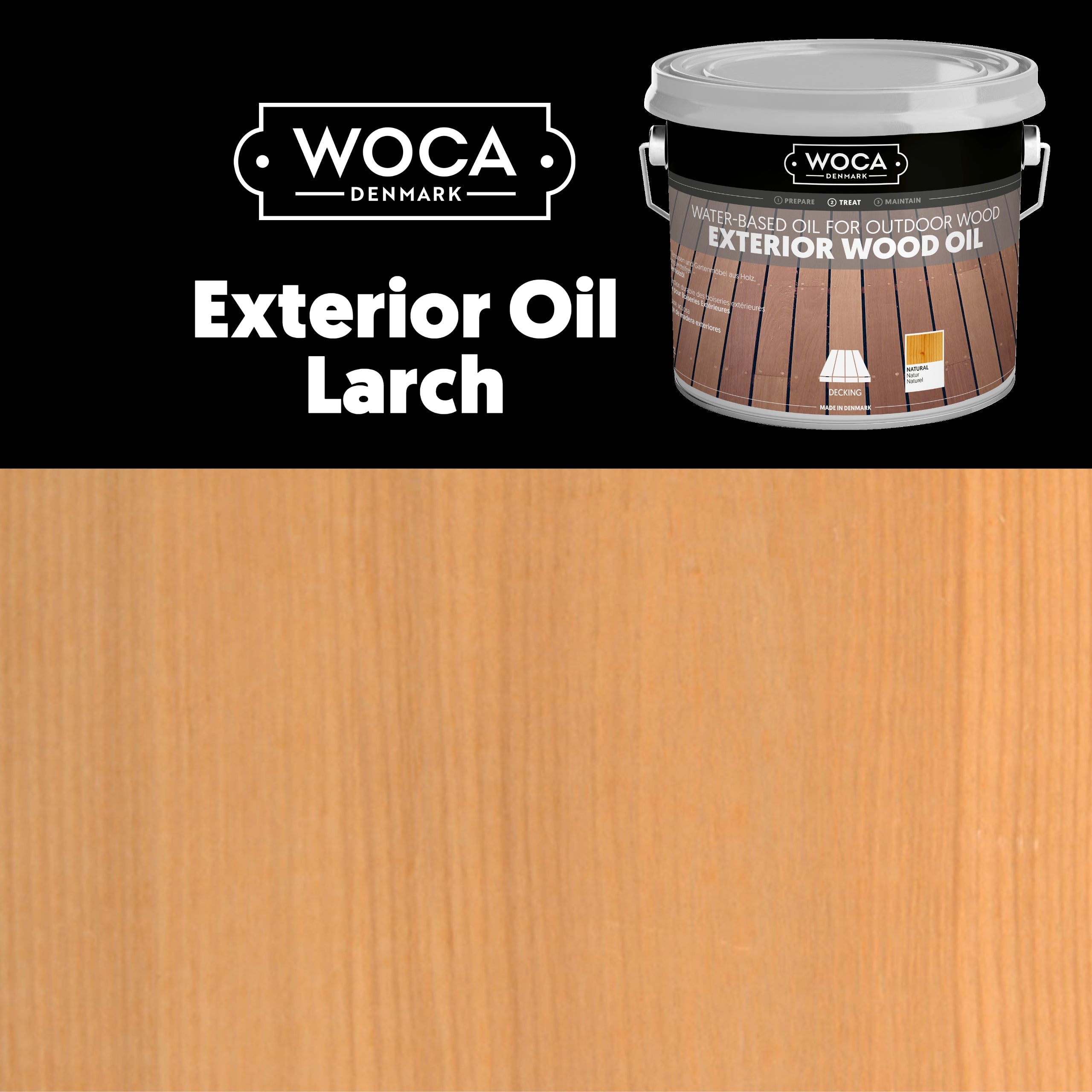 WOCA Exterior Oil 2.5 liter