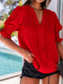 Eye-Catching Red Top