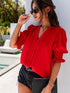 Eye-Catching Red Top