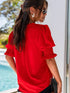 Eye-Catching Red Top