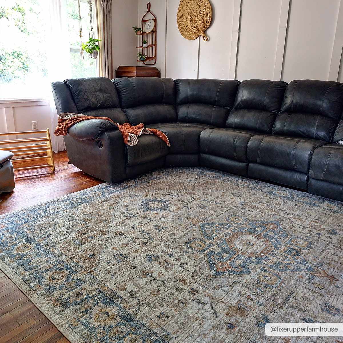 Alfombra lavable de pelo plano Ezri