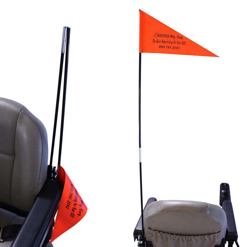 Bandera de seguridad plegable Diestco | F1100