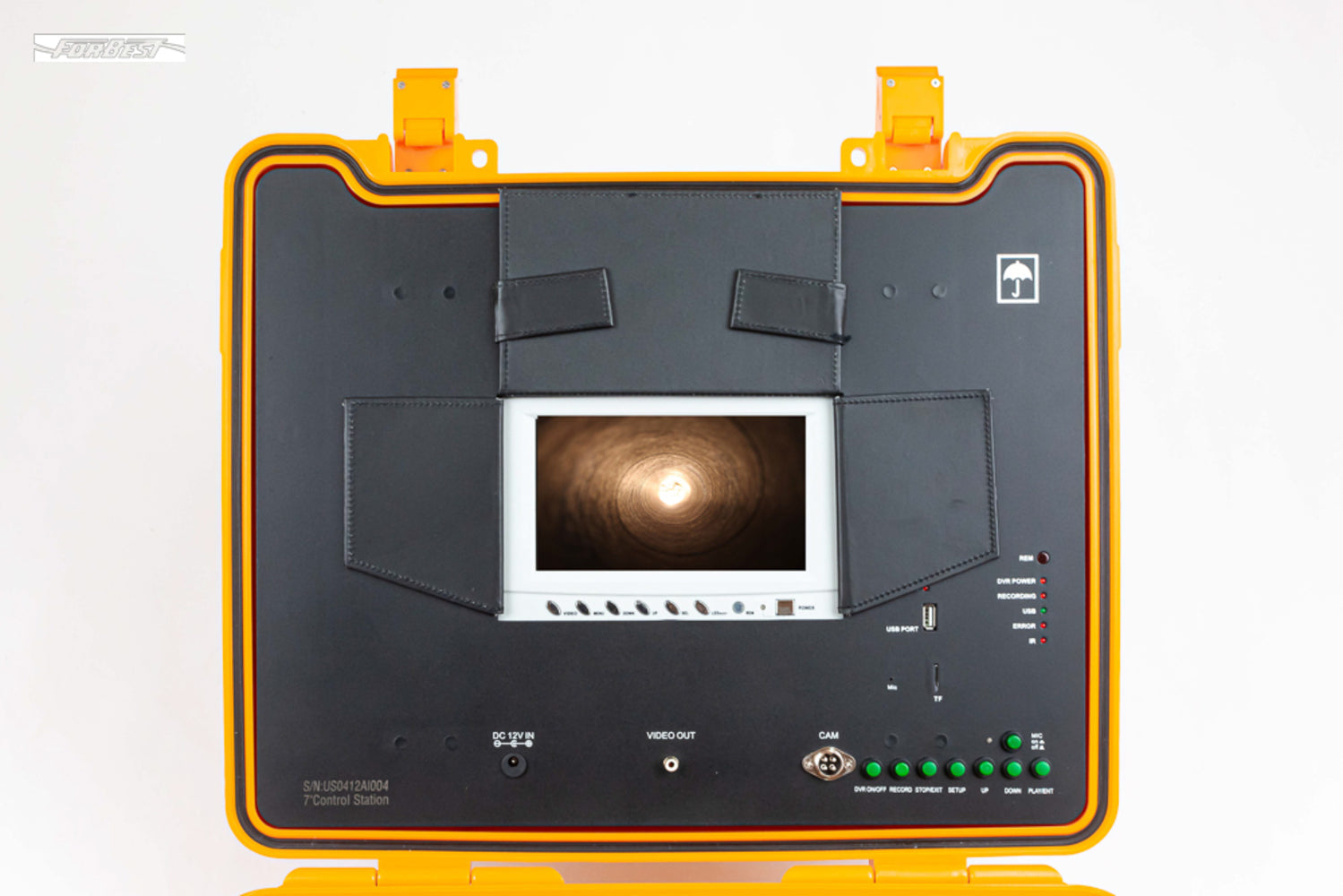 Classic 3188DN+ Portable Drain/Sewer Camera with 130ft. Cable, Transmitter & Meter Counter