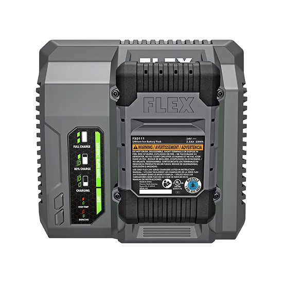 Cargador rápido FLEX FX0421-Z 24 V 280 W