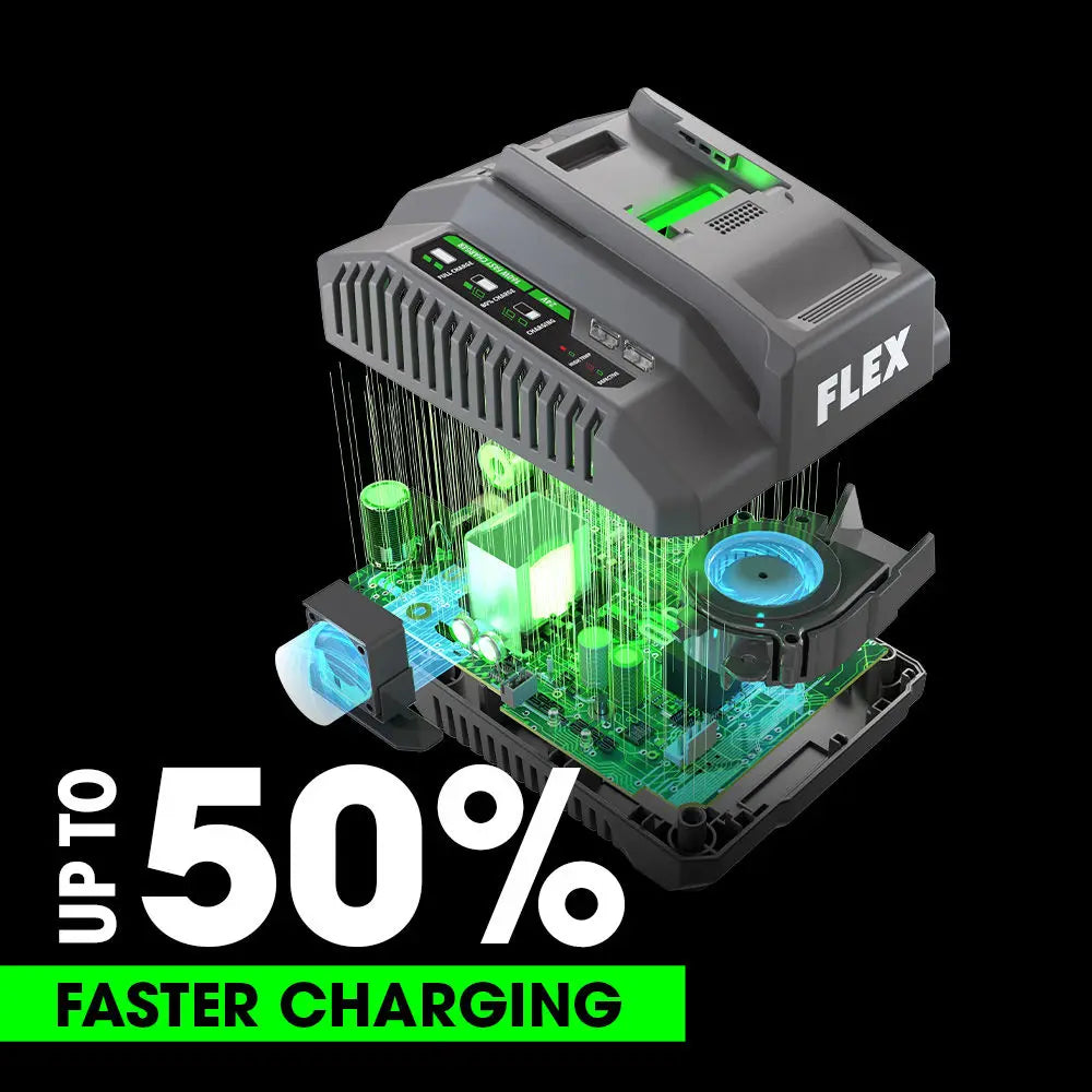 Cargador rápido FLEX FX0421-Z 24 V 280 W
