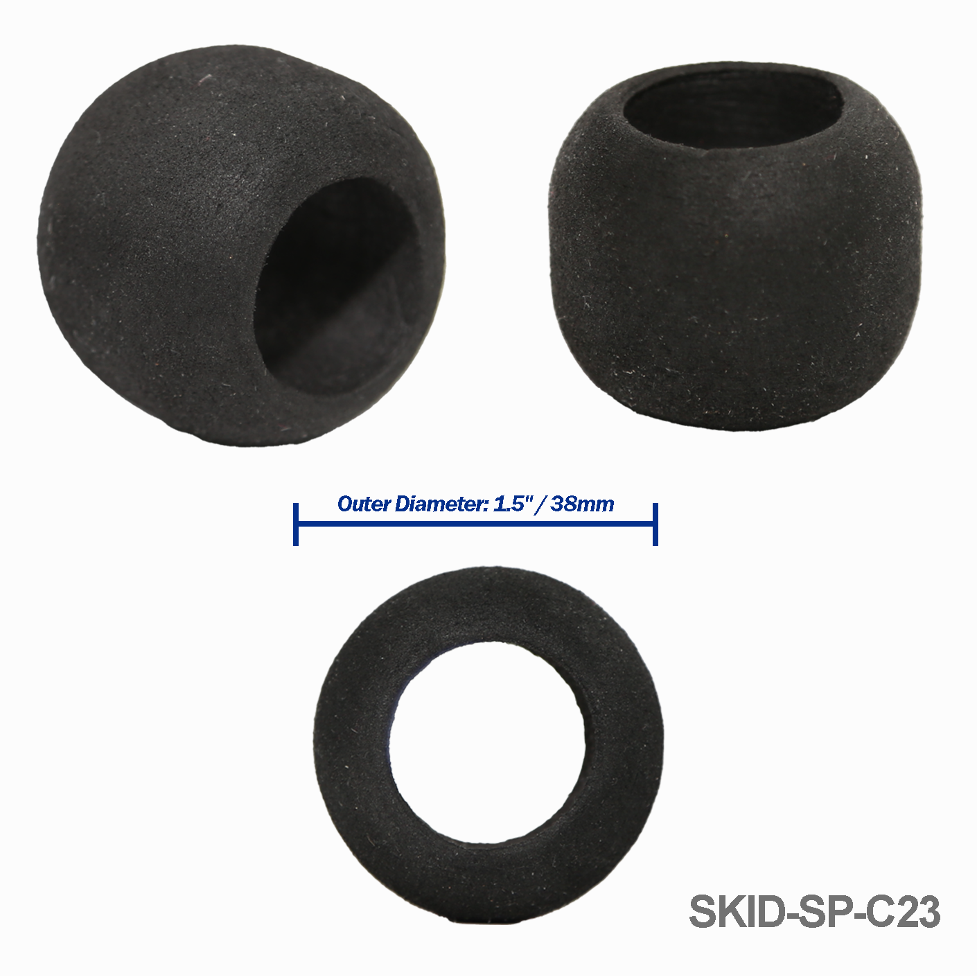 Soporte de plástico rígido de 1,5