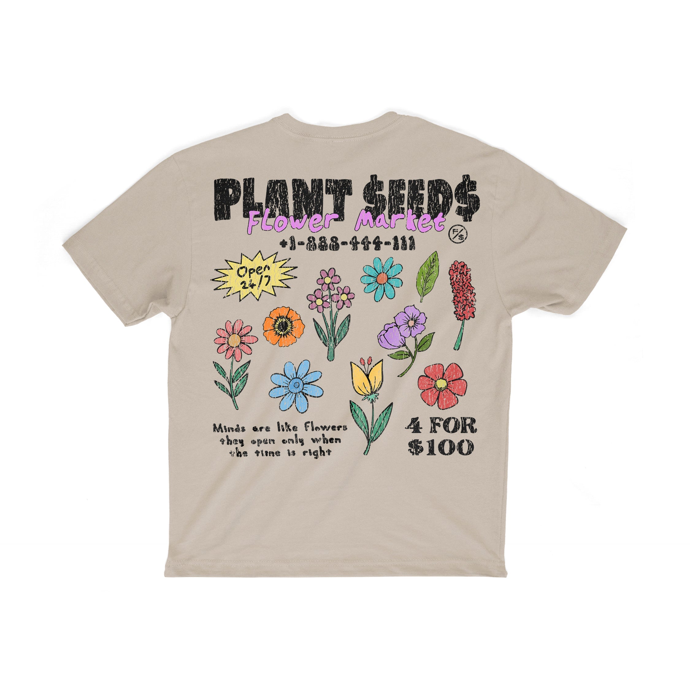 Flower Market T Shirt