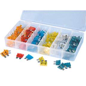 Surtido de 120 fusibles ATC para coche | Fusible