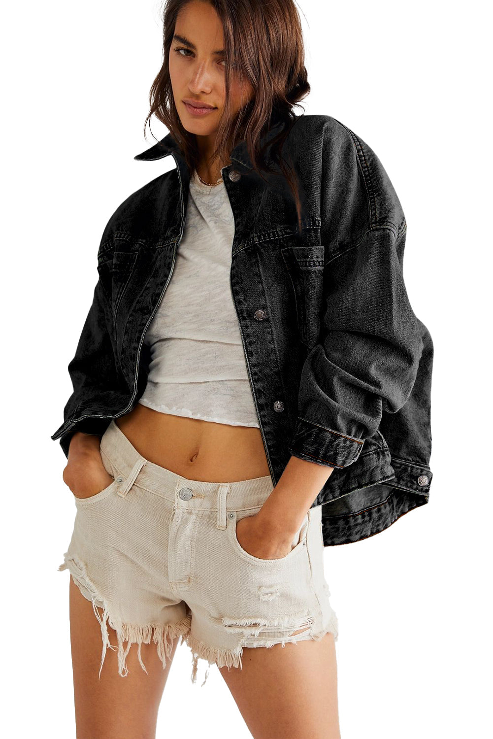 Long Sleeve Denim Jacket