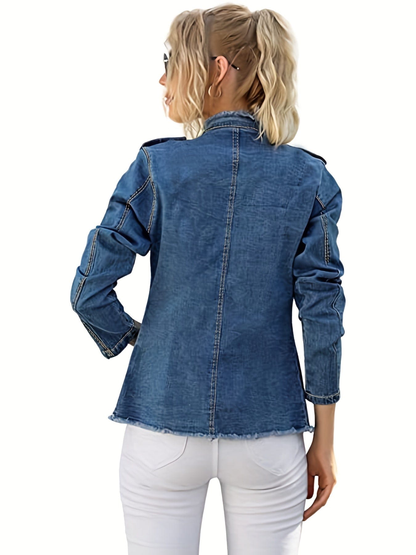 Long Sleeve Denim Jacket
