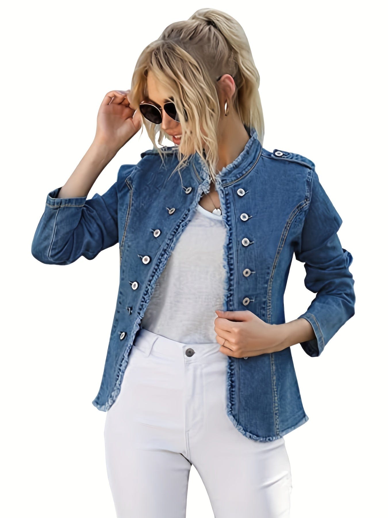 Long Sleeve Denim Jacket