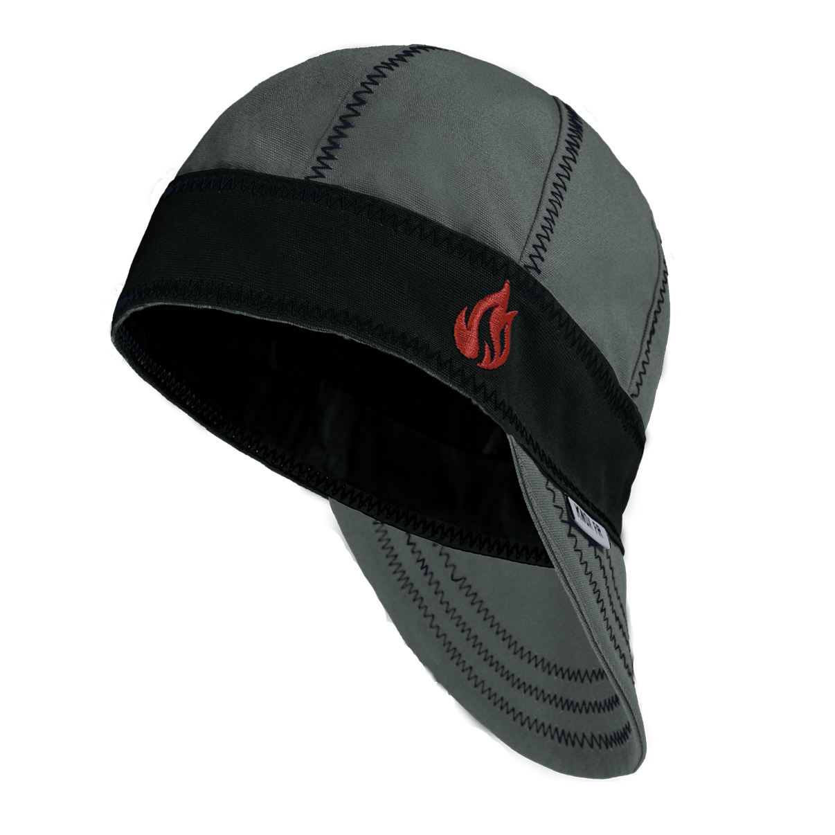 Gorro de soldador Knox FR verde militar