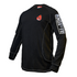Camisa de manga larga con cuello redondo Knox FR - Negra