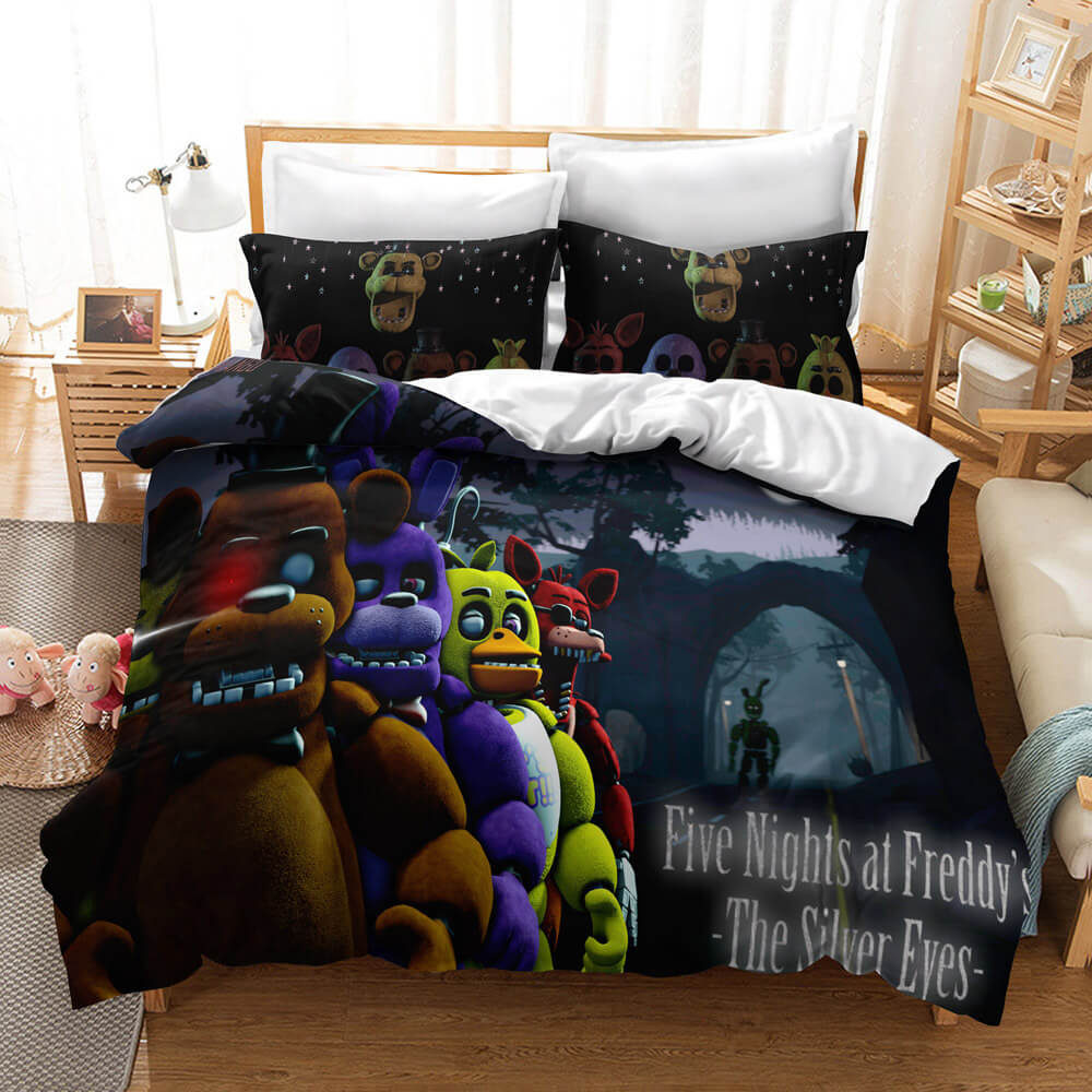 Five Nights at Freddy's Cosplay Bedding Quilt Cover Without Filler