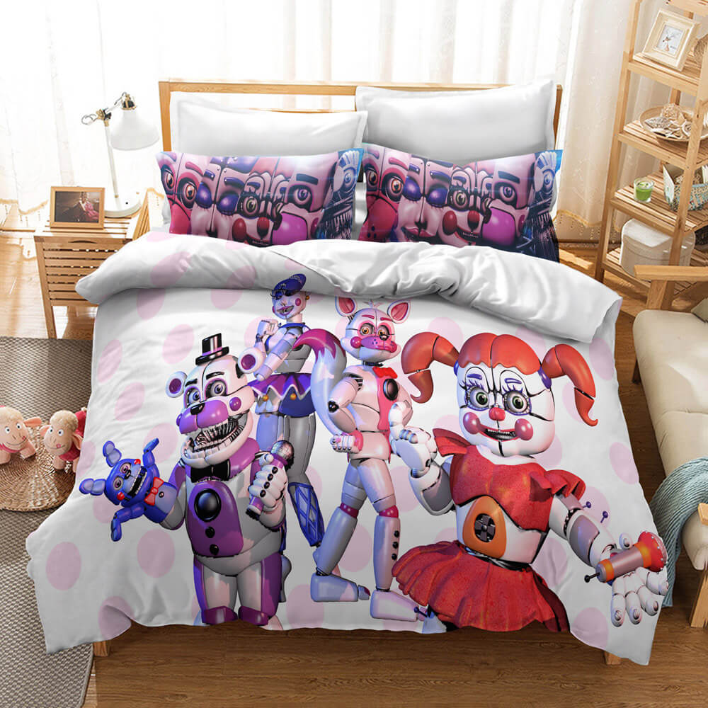 Five Nights at Freddy's Cosplay Bedding Quilt Cover Without Filler