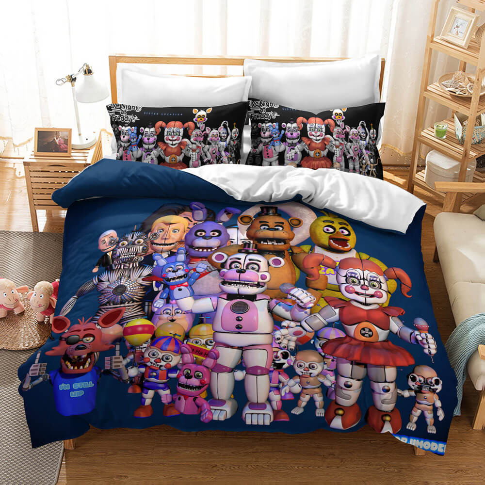 Five Nights at Freddy's Cosplay Bedding Quilt Cover Without Filler