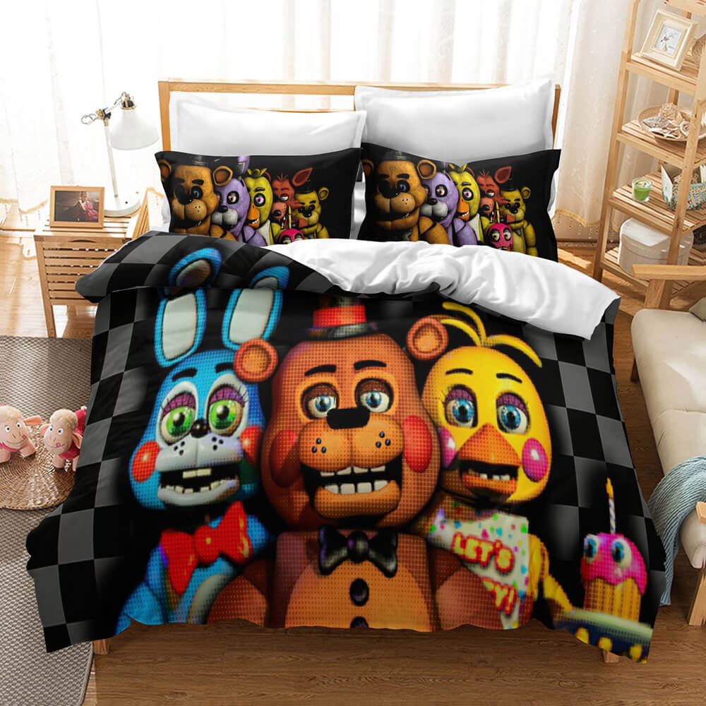 Five Nights at Freddy's Cosplay Bedding Quilt Cover Without Filler