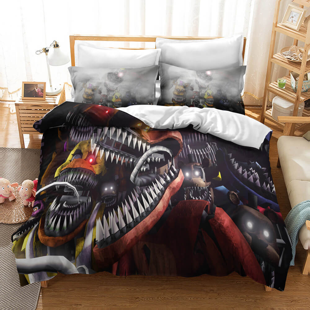 Five Nights at Freddy's Cosplay Bedding Quilt Cover Without Filler