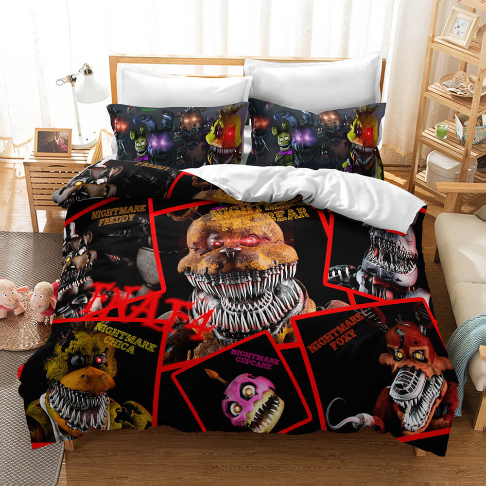 Five Nights at Freddy's Cosplay Bedding Quilt Cover Without Filler