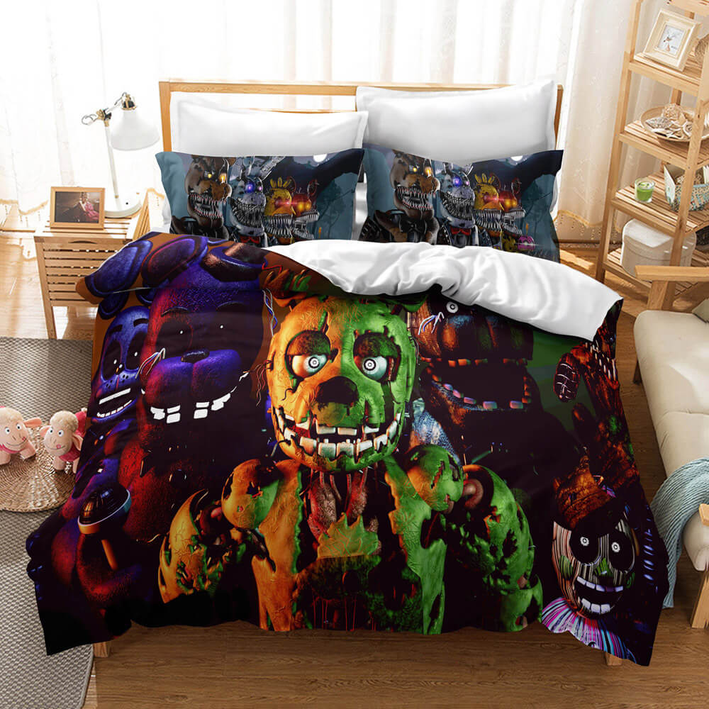 Five Nights at Freddy's Cosplay Bedding Quilt Cover Without Filler