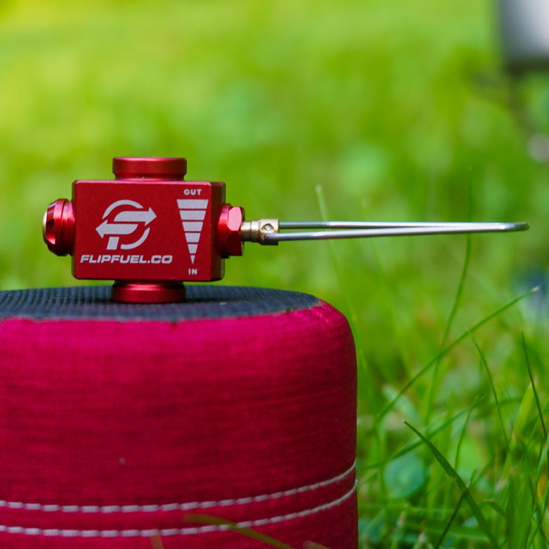 FlipFuel Backpacking Fuel Transfer Device