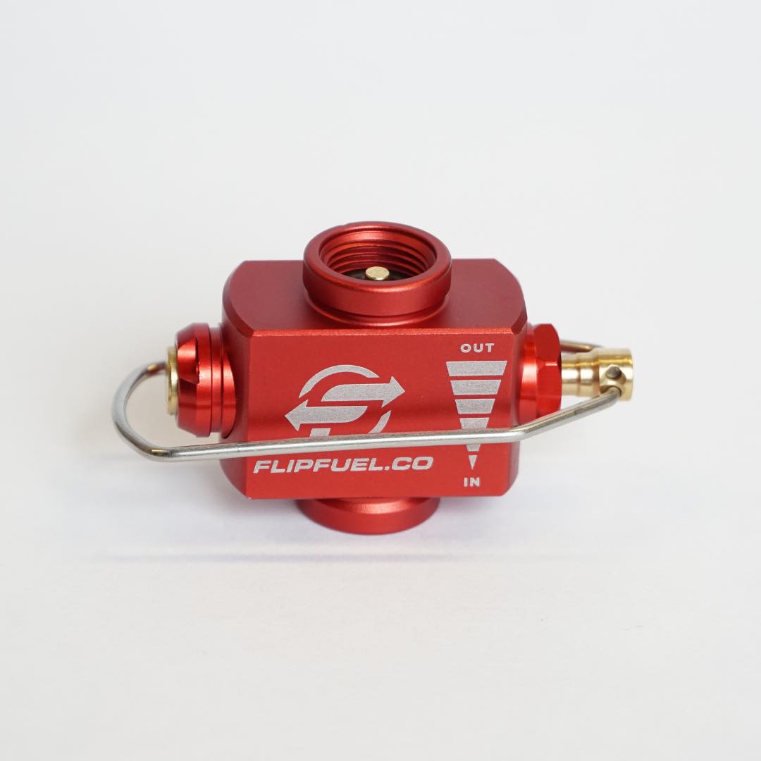FlipFuel Backpacking Fuel Transfer Device